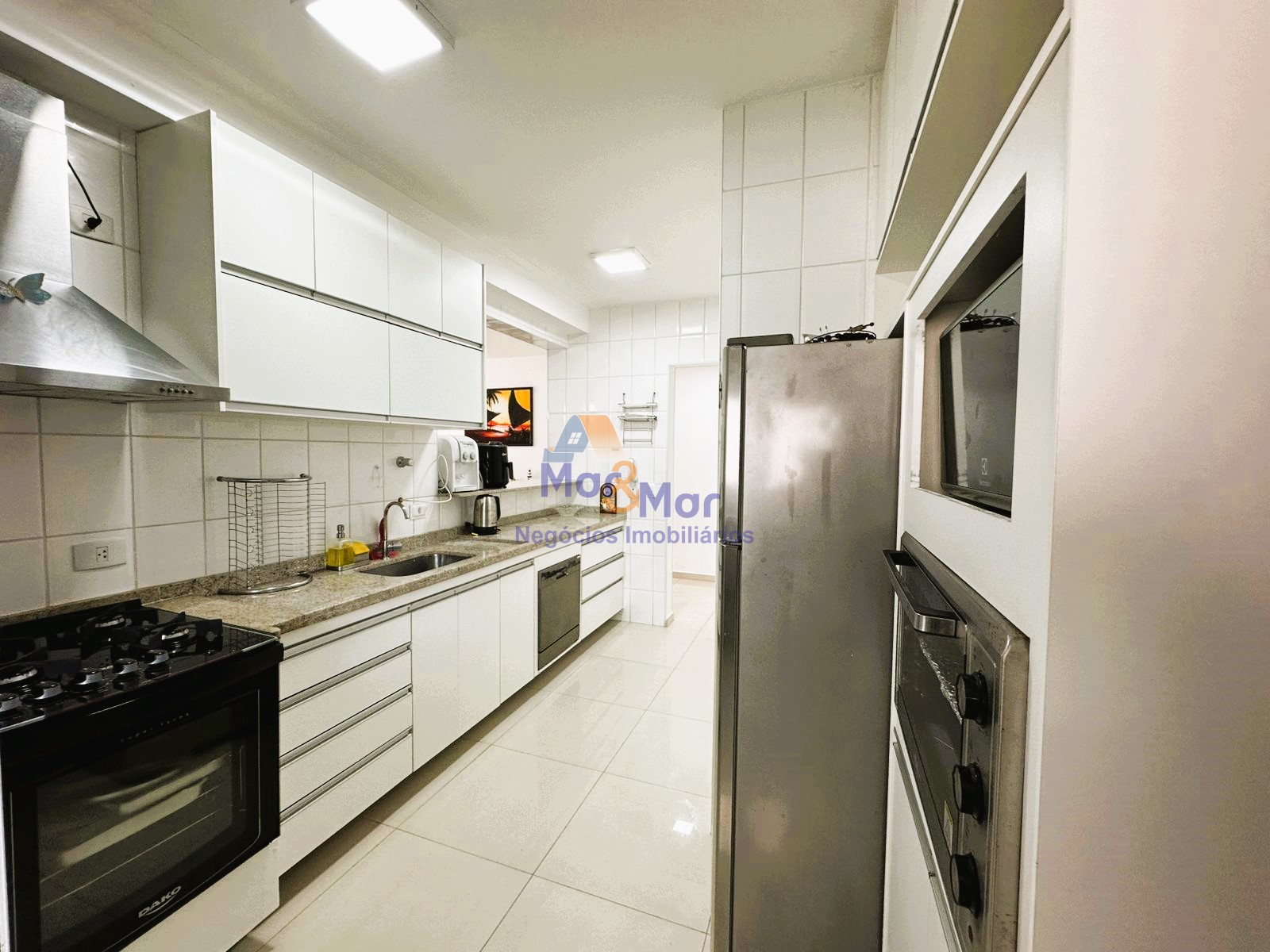 Apartamento Frente ao Mar, Astúrias, Guarujá - SP