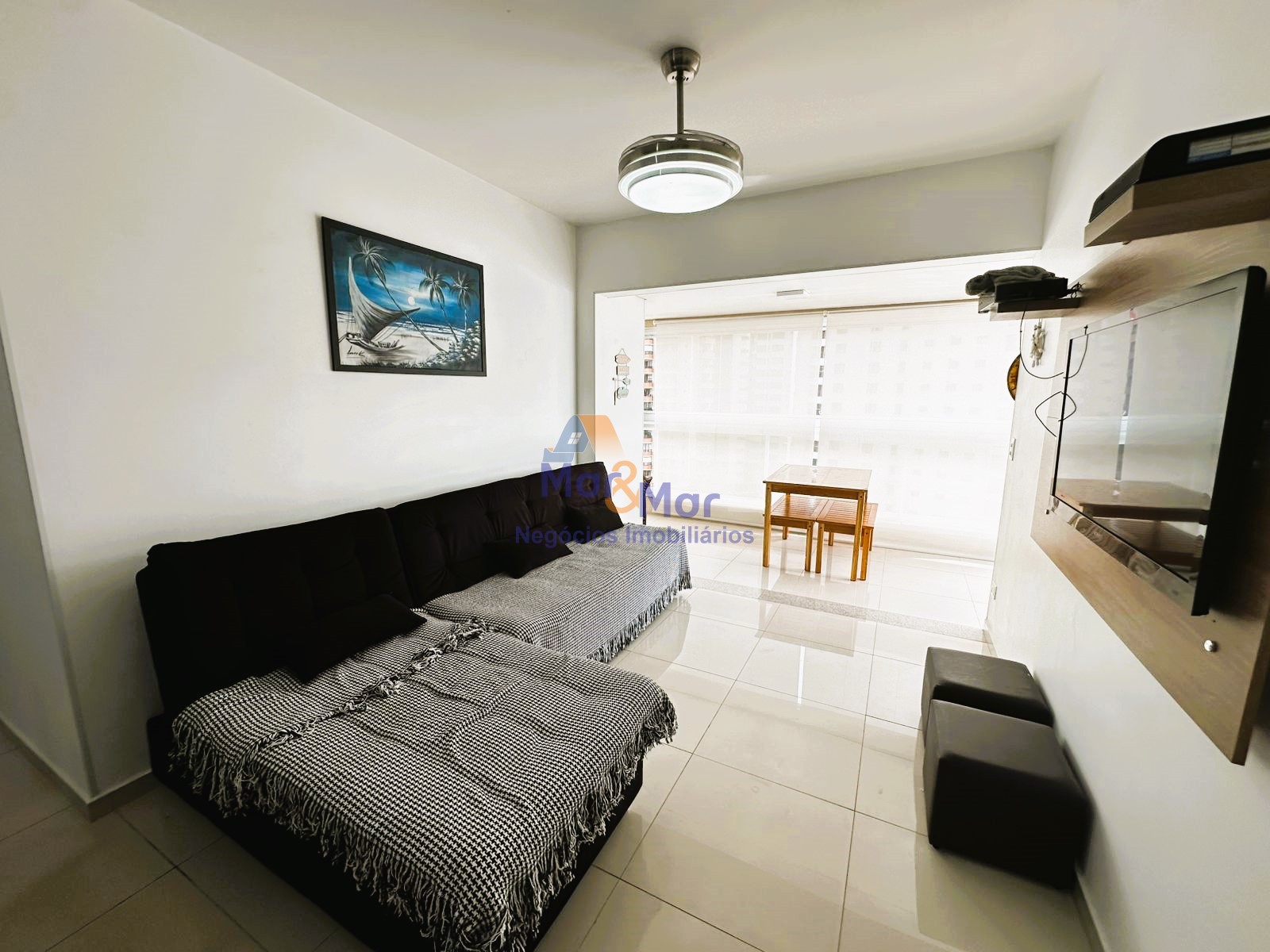 Apartamento Frente ao Mar, Astúrias, Guarujá - SP