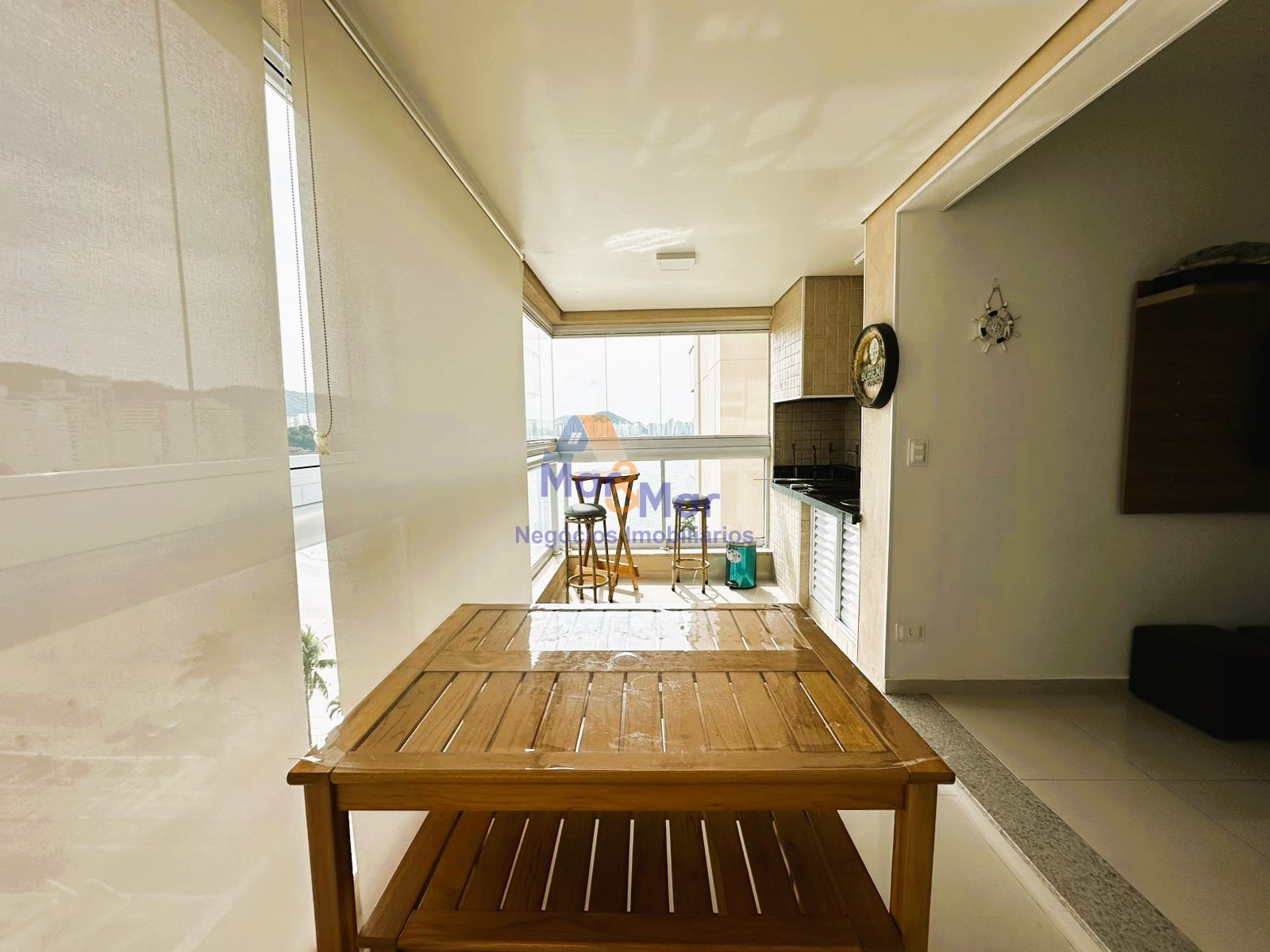 Apartamento Frente ao Mar, Astúrias, Guarujá - SP
