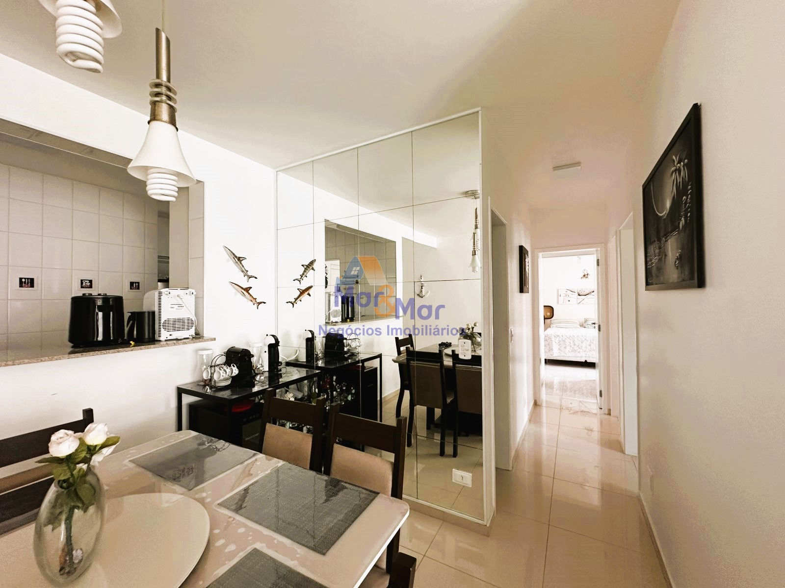 Apartamento Frente ao Mar, Astúrias, Guarujá - SP