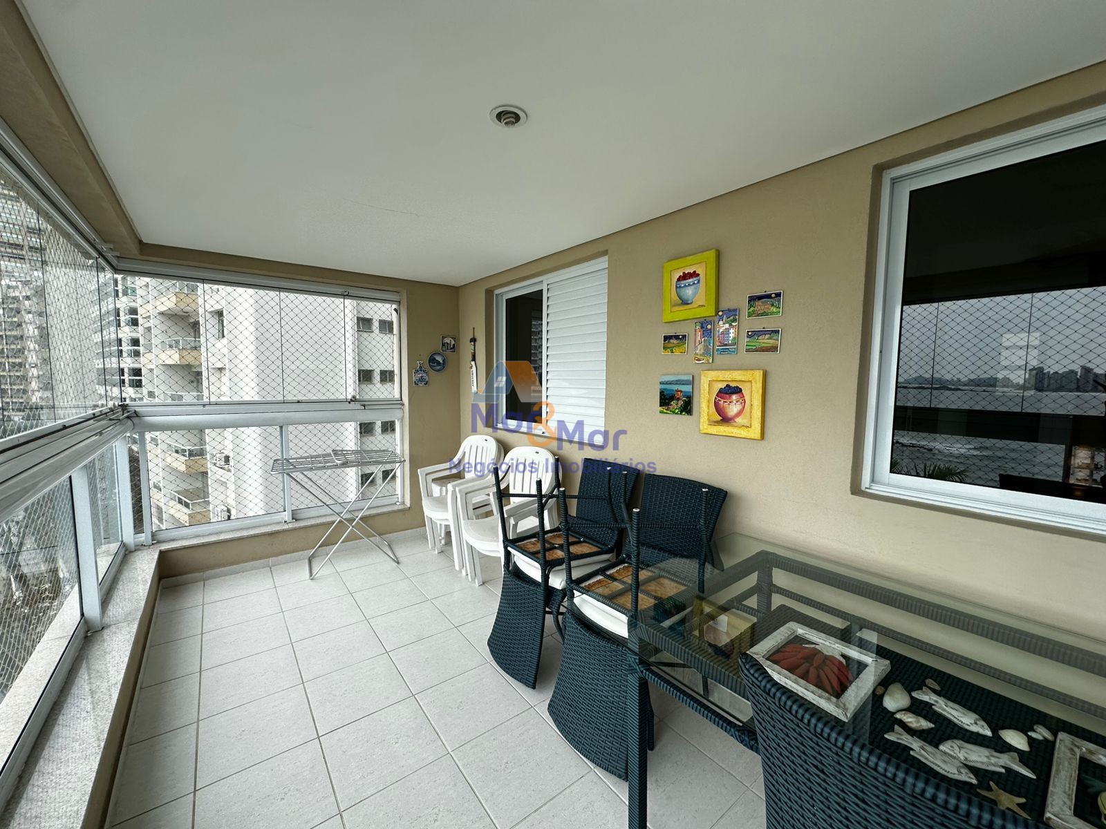 Apartamento Frente ao Mar, Praia da Astúrias Guarujá - SP