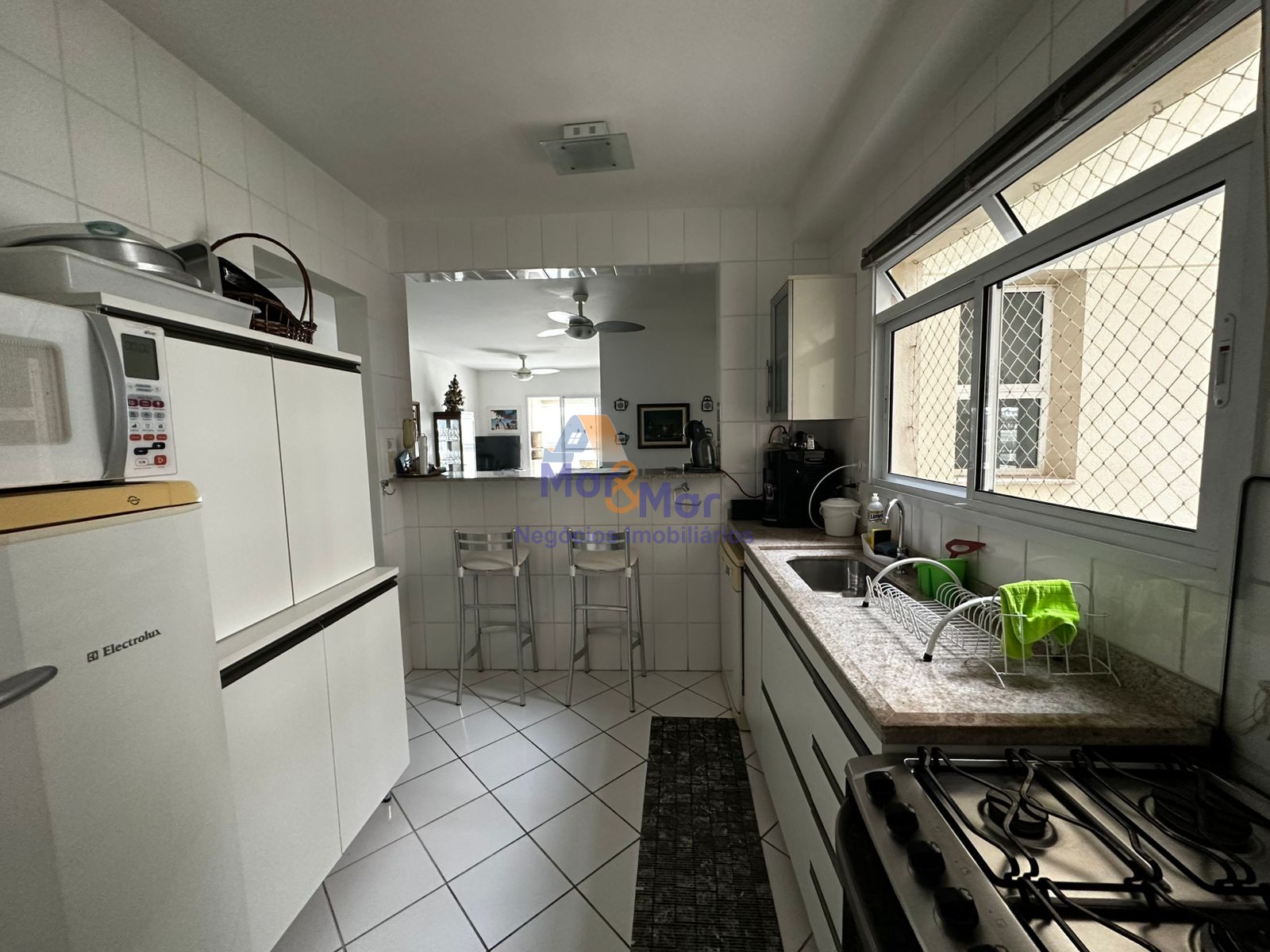 Apartamento Frente ao Mar, Praia da Astúrias Guarujá - SP