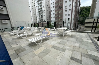 Apartamento na Praia das Pitangueiras, Guarujá - SP