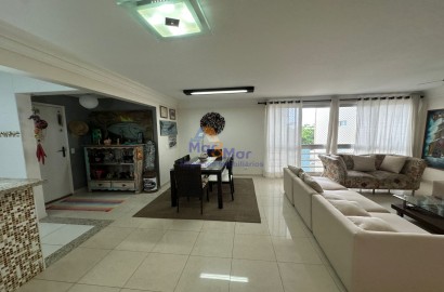 Apartamento Frente ao Mar, Pitangueiras, Guarujá - SP