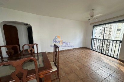 Apartamento na Praia das Pitangueiras, Guarujá - SP