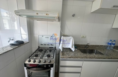 Apartamento na Praia das Pitangueiras, Guarujá - SP